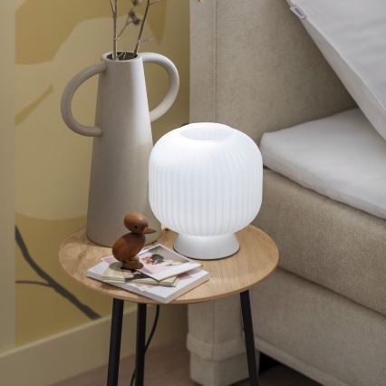 Schöner Wohnen 13573-16 - Galda lampa NAMI 1xE27/25W/230V balta