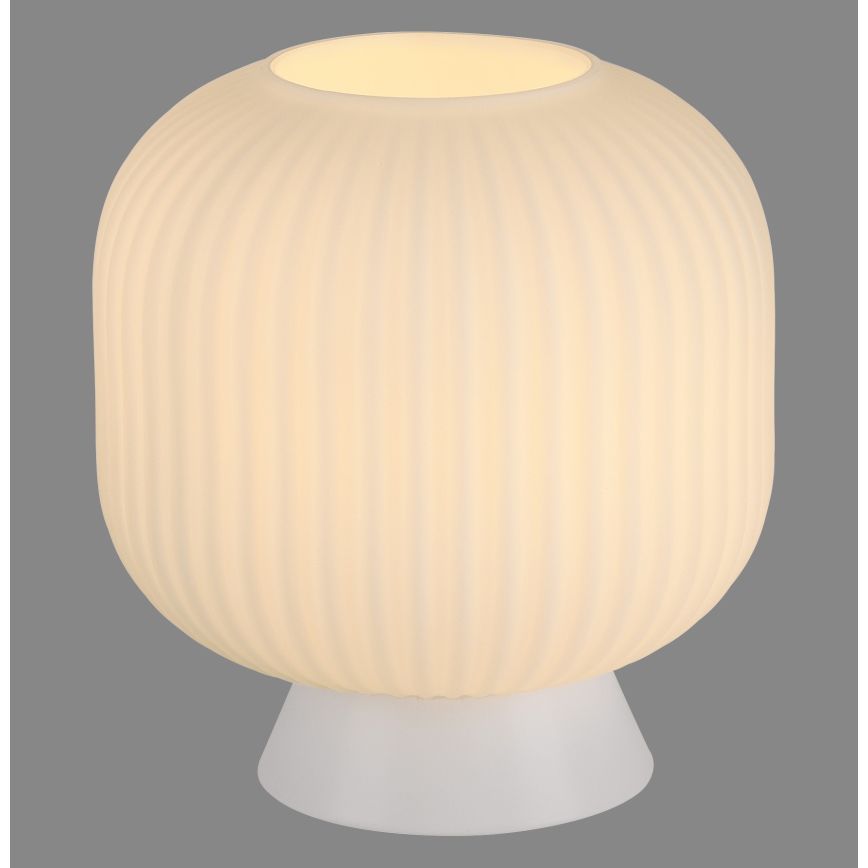 Schöner Wohnen 13573-16 - Galda lampa NAMI 1xE27/25W/230V balta