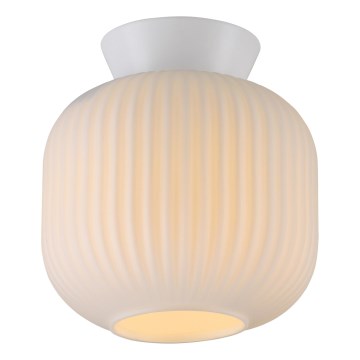 Schöner Wohnen 13574-16 - NAMI griestu lampa, 1xE27/25W/230V, Ø 20 cm, balta