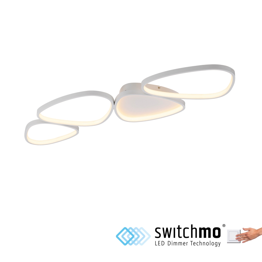 Schöner Wohnen 14039-16 - LED dimējama griestu lampa PEBBLES LED/35,5W/230V balta