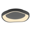 Schöner Wohnen 14233-18 - Aptumšojama LED griestu lampa MONTA LED/21W/230V Ø 40 cm melna