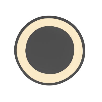 Schöner Wohnen 14233-18 - Aptumšojama LED griestu lampa MONTA LED/21W/230V Ø 40 cm melna