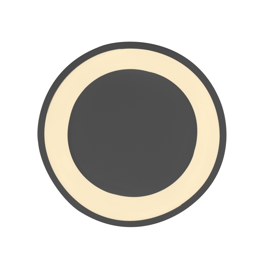 Schöner Wohnen 14233-18 - Aptumšojama LED griestu lampa MONTA LED/21W/230V Ø 40 cm melna