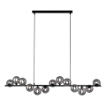 Schöner Wohnen 14504-18 - LED lustra uz troses DUBAI 13xG9/3W/230V 118 m melna/dūmakaina