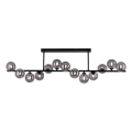 Schöner Wohnen 14505-18 - LED lustra uz kāta DUBAI 13xG9/3W/230V melna/dūmaina
