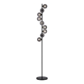 Schöner Wohnen 14506-18 - LED grīdas lampa DUBAI 9xG9/3W/230V melna/dūmakaina