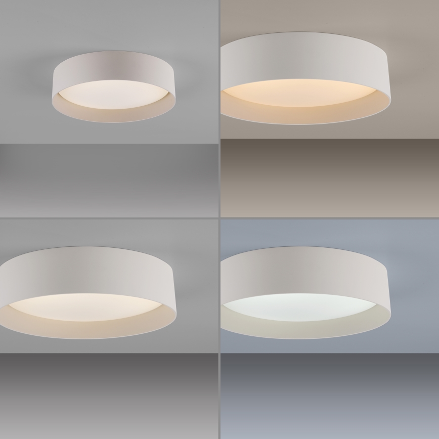 Schöner Wohnen 14593-39 - LED aptumšojama griestu lampa TAVOLI LED/10W/230V 2700-6500K Ø 28,5 cm pelēka + tālvadība