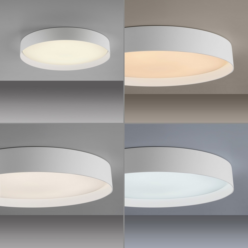 Schöner Wohnen 14595-16 - LED dimējams griestu gaismeklis TAVOLI LED/34W/230V 2700-6500K Ø 49 cm balts + tālvadības pults