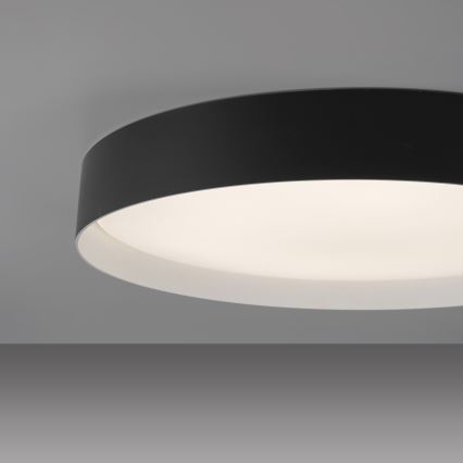 Schöner Wohnen 14595-18 - LED ar regulējamu spilgtumu griestu gaismeklis TAVOLI LED/34W/230V 2700-6500K Ø 49 cm melns + tālvadības pults