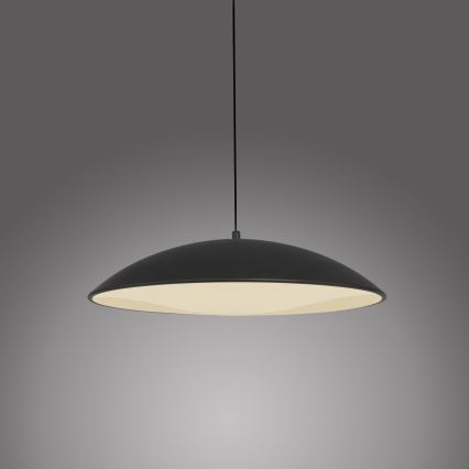 Schöner Wohnen 14606-18 - LENTE LED pakaramais gaismeklis uz vada, ar regulējamu spilgtumu, LED/17W/230V, Ø 40 cm, melns