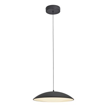 Schöner Wohnen 14606-18 - LENTE LED pakaramais gaismeklis uz vada, ar regulējamu spilgtumu, LED/17W/230V, Ø 40 cm, melns