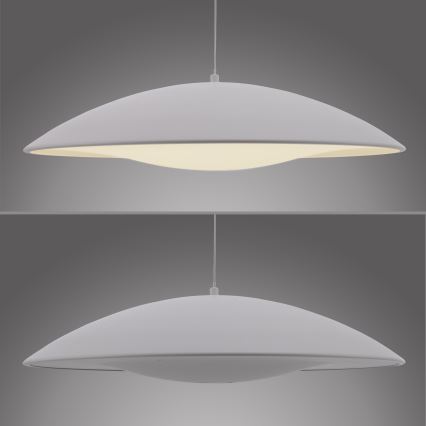 Schöner Wohnen 14607-16 - regulējama LED lustra uz vada LENTE LED/23W/230V diam. 50 cm balta