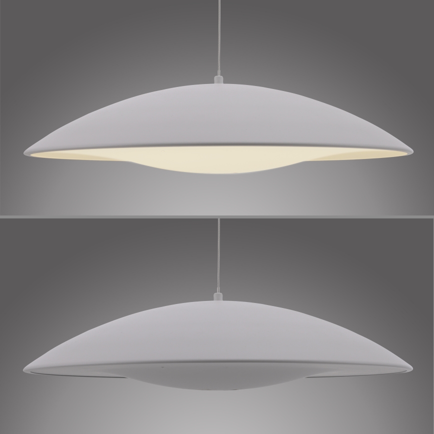 Schöner Wohnen 14607-16 - regulējama LED lustra uz vada LENTE LED/23W/230V diam. 50 cm balta