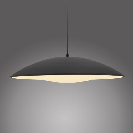 Schöner Wohnen 14607-18 - LENTE LED lustra uz kabeļa, dimējama, 23W/230V, Ø 50 cm, melna