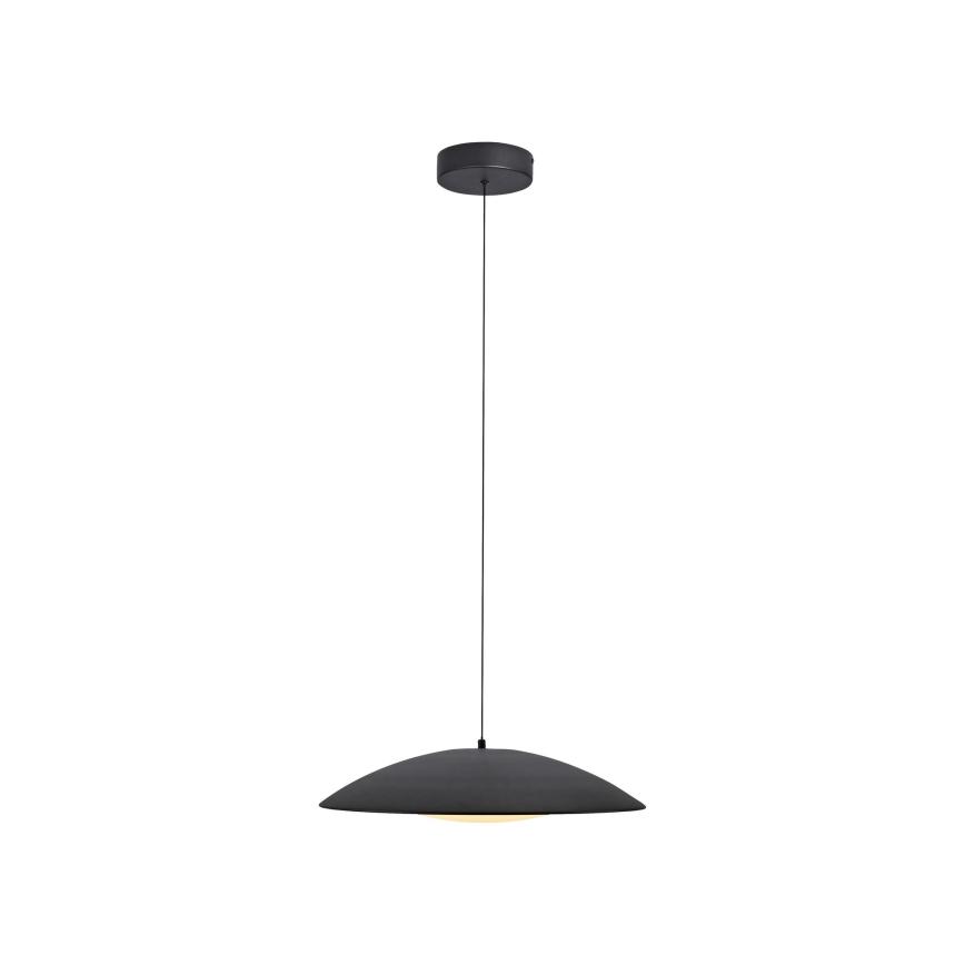 Schöner Wohnen 14607-18 - LENTE LED lustra uz kabeļa, dimējama, 23W/230V, Ø 50 cm, melna