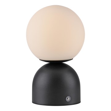 Schöner Wohnen 19218-18 - LED dimējama skārienjūtīga uzlādējama galda lampa RUDI LED/1,2W/5V 3000-6000K 1200 mAh melna