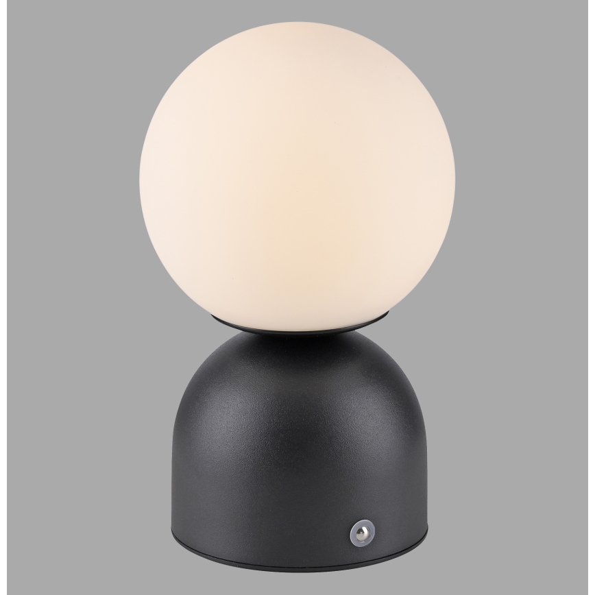 Schöner Wohnen 19218-18 - LED dimējama skārienjūtīga uzlādējama galda lampa RUDI LED/1,2W/5V 3000-6000K 1200 mAh melna