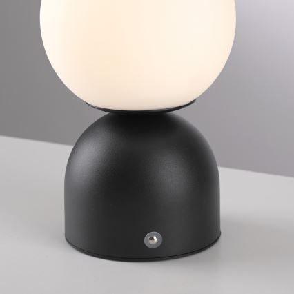 Schöner Wohnen 19218-18 - LED dimējama skārienjūtīga uzlādējama galda lampa RUDI LED/1,2W/5V 3000-6000K 1200 mAh melna