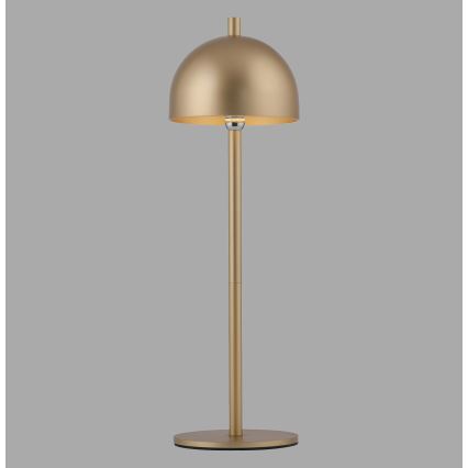 Schöner Wohnen 19244-12 - LED ar iespēju regulēt spilgtumu, skārienvadāma, uzlādējama galda lampa ārā lietošanai BELLIS LED/2,5W/5V 2600 mAh IP54 zelta