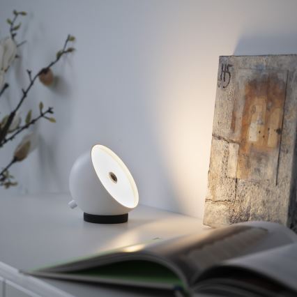 Schöner Wohnen 19244-16 - LED dimējama ar skārienvadību un uzlādējama āra galda lampa BELLIS LED/2,5W/5V 2600 mAh IP54 balta