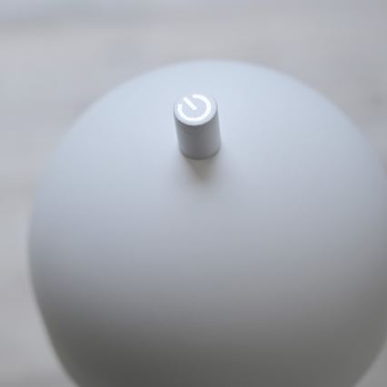 Schöner Wohnen 19244-16 - LED dimējama ar skārienvadību un uzlādējama āra galda lampa BELLIS LED/2,5W/5V 2600 mAh IP54 balta