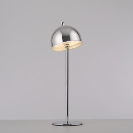 Schöner Wohnen 19244-17 - regulējama skārienjūtīga uzlādējama āra galda lampa BELLIS LED/2,5W/5V 2600 mAh IP54 spīdīgs hroms