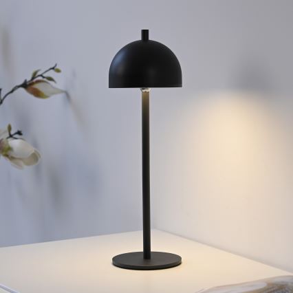 Schöner Wohnen 19244-18 - LED ar regulējamu spilgtumu, skārienvadāma uzlādējama āra galda lampa BELLIS LED/2,5W/5V 2600 mAh IP54 melna