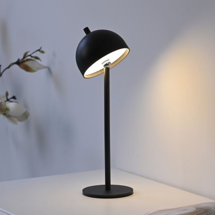 Schöner Wohnen 19244-18 - LED ar regulējamu spilgtumu, skārienvadāma uzlādējama āra galda lampa BELLIS LED/2,5W/5V 2600 mAh IP54 melna