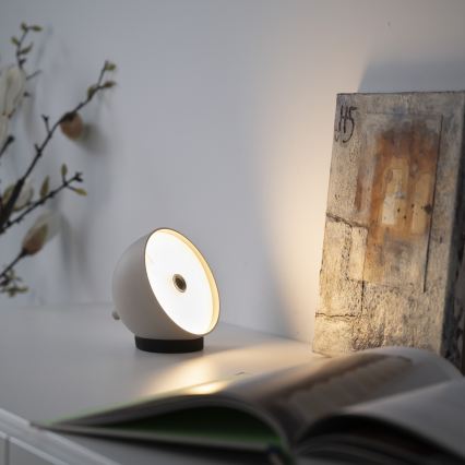 Schöner Wohnen 19244-39 - LED ar pieskārienu regulējama uzlādējama āra galda lampa BELLIS LED/2,5W/5V 2600 mAh IP54 pelēka