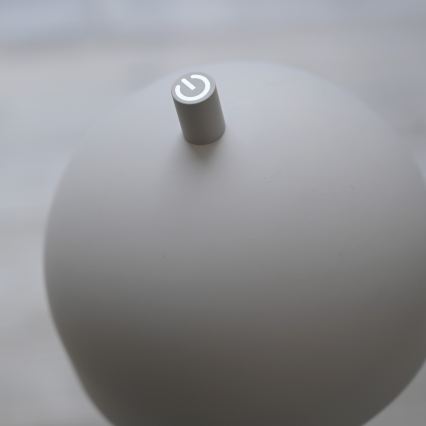 Schöner Wohnen 19244-39 - LED ar pieskārienu regulējama uzlādējama āra galda lampa BELLIS LED/2,5W/5V 2600 mAh IP54 pelēka