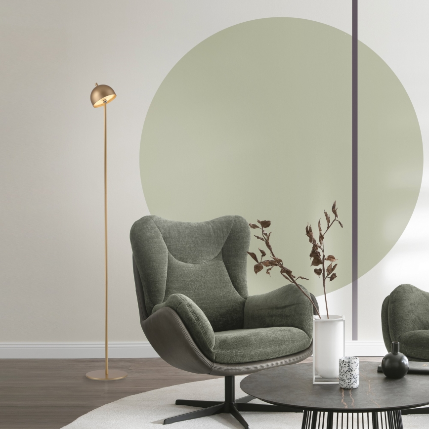 Schöner Wohnen 19245-12 - LED dimmējamā skārienjūtīgā uzlādējamā āra stāvlampa BELLIS LED/2,5W/5V 2600 mAh IP54 zelta