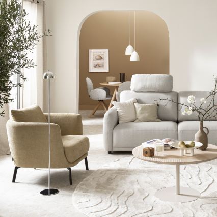 Schöner Wohnen 19245-17 - BELLIS āra LED stāvlampa, skārienjūtīga un regulējama, uzlādējama, LED/2,5W/5V 2600 mAh IP54, spīdīgs hroms