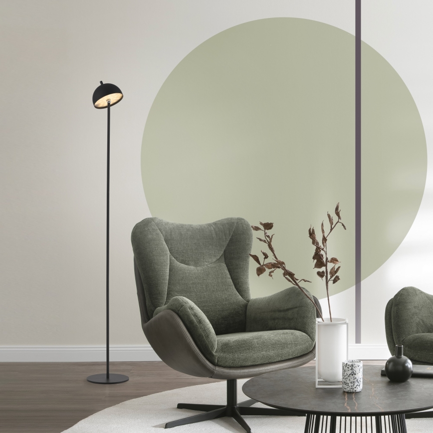 Schöner Wohnen 19245-18 - LED skārienvadāma, ar regulējamu spilgtumu, uzlādējama āra stāvlampa BELLIS LED/2,5W/5V 2600 mAh IP54 melna