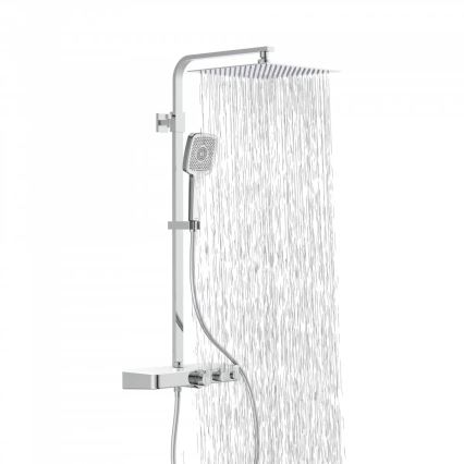 Schütte 60530 - Dušas komplekts ar termostata jaucējkrānu OCEAN, pulēts hroms