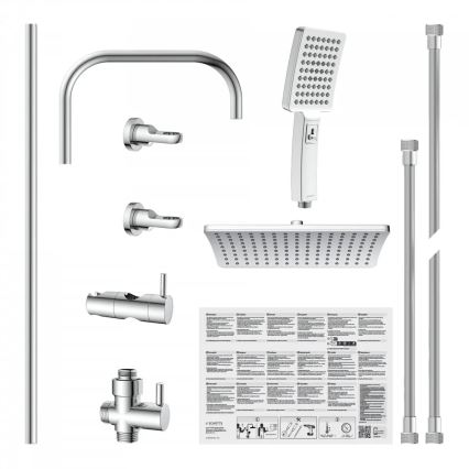 Schütte 60660 - MALLORCA dušas komplekts, spīdīgs hroms