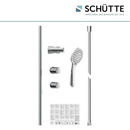 Schütte 64830 - Dušas komplekts NAPOLI, spīdīgs hroms