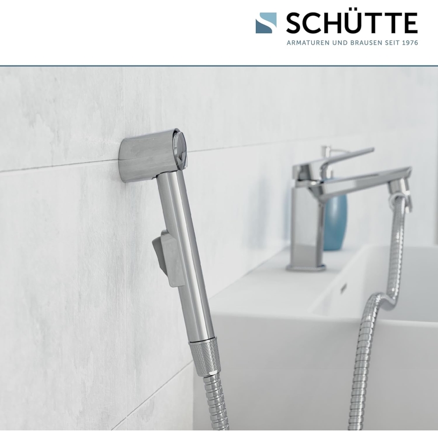 Schütte 78016 - Izlietnes izsmidzinātājs, spīdīgs hroms