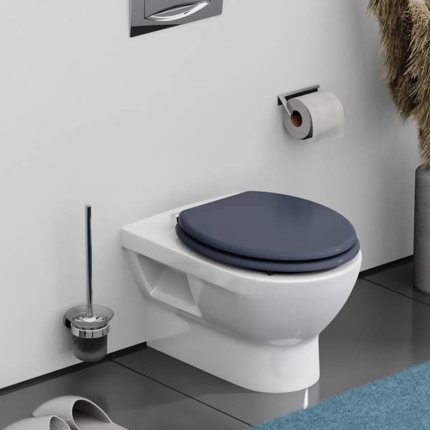 Schütte 80104 - Tualetes sēdeklis SPIRIT ANTRACĪTS SoftClose MDF