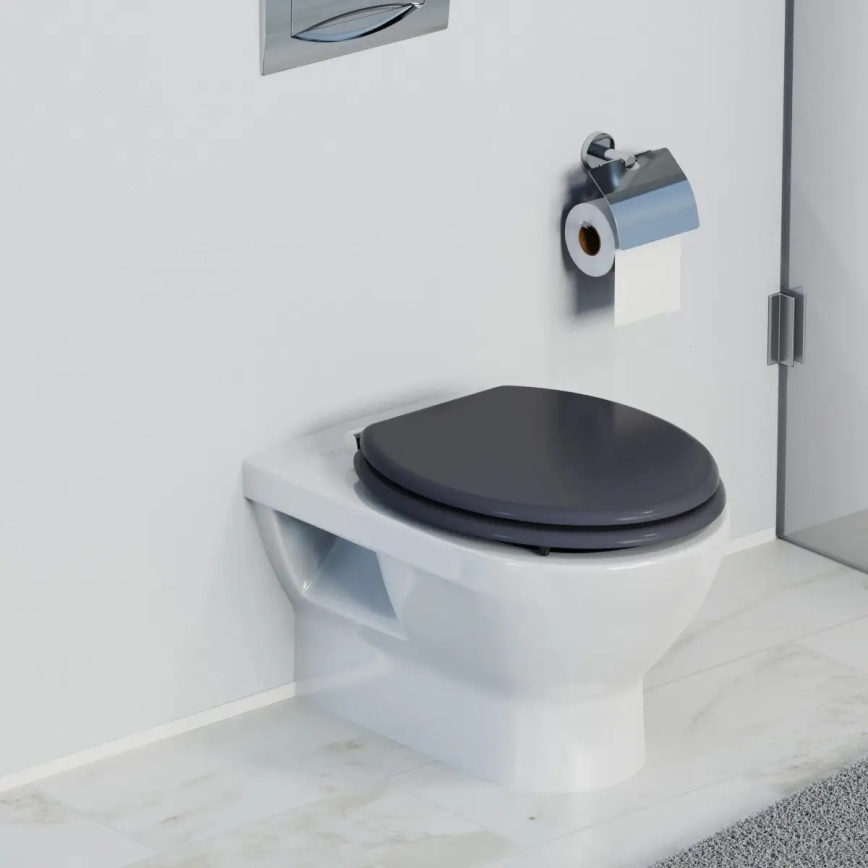 Schütte 80104 - Tualetes sēdeklis SPIRIT ANTRACĪTS SoftClose MDF