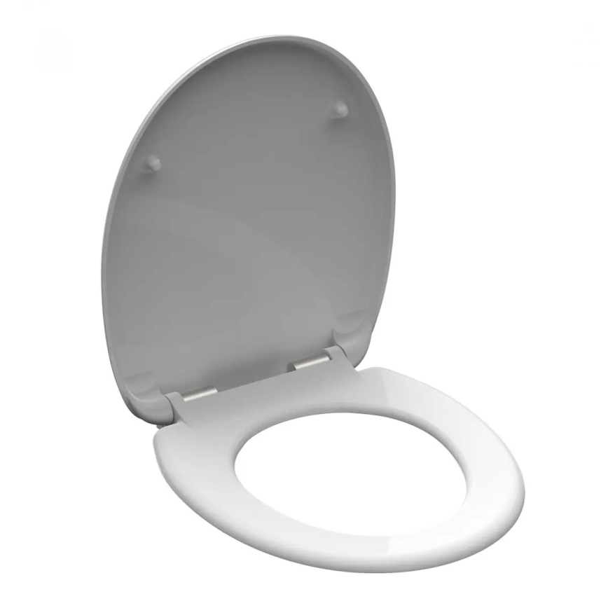 Schütte 82100-A - Balts tualetes sēdeklis ar klusā aizvēruma (SoftClose) mehānismu, duroplasts
