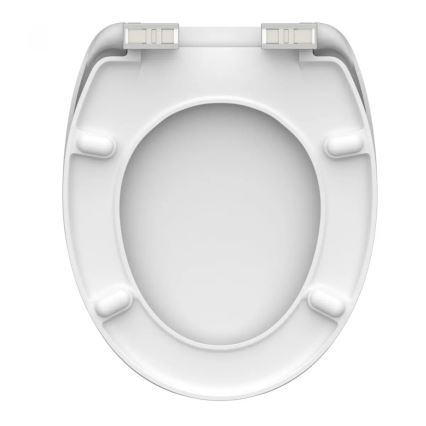Schütte 82100-A - Balts tualetes sēdeklis ar klusā aizvēruma (SoftClose) mehānismu, duroplasts