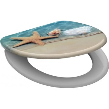 Schütte 82196 - BEACH tualetes sēdeklis ar SoftClose, no duroplasta