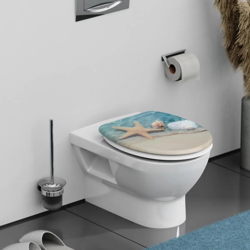 Schütte 82196 - BEACH tualetes sēdeklis ar SoftClose, no duroplasta