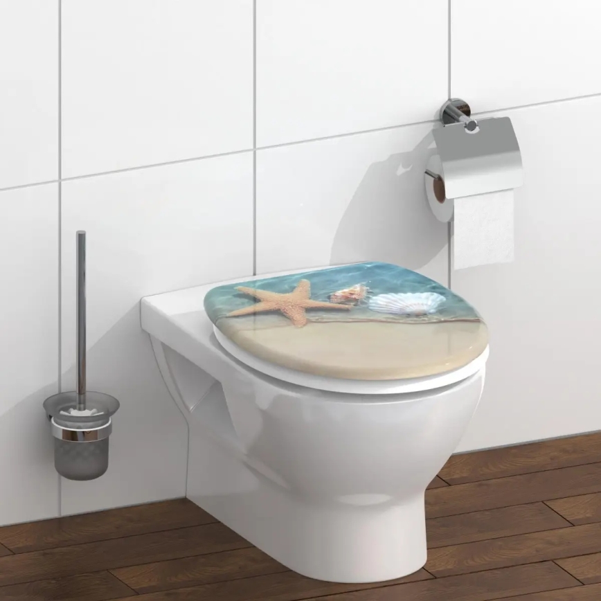 Schütte 82196 - BEACH tualetes sēdeklis ar SoftClose, no duroplasta