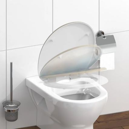 Schütte 82196 - BEACH tualetes sēdeklis ar SoftClose, no duroplasta