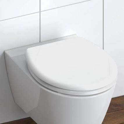 Schütte 82300-A - tualetes sēdeklis, balts, SoftClose, no duroplasta