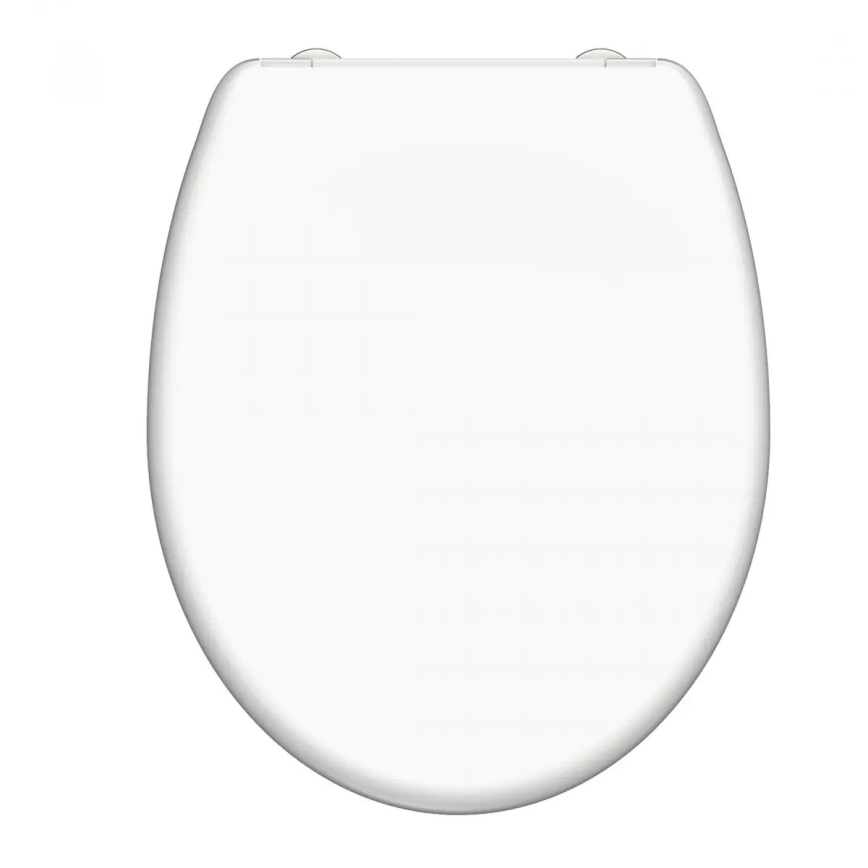 Schütte 82300-A - tualetes sēdeklis, balts, SoftClose, no duroplasta