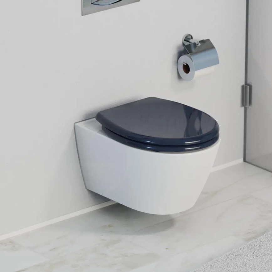 Schütte 82304-A - Tualetes sēdeklis ANTRACĪTS SoftClose duroplasts
