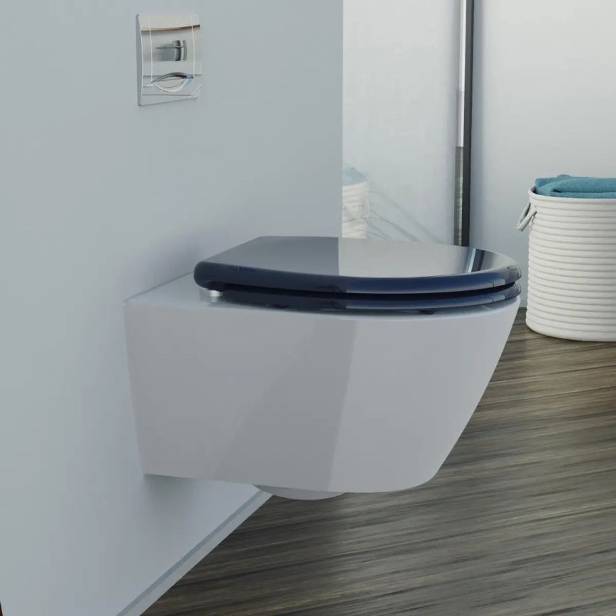 Schütte 82304-A - Tualetes sēdeklis ANTRACĪTS SoftClose duroplasts