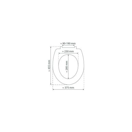 Schütte 82304-A - Tualetes sēdeklis ANTRACĪTS SoftClose duroplasts